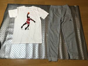  Nike Jordan T-shirt size L top and bottom set 152~158cm