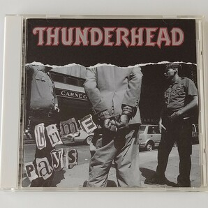 【良好品 国内盤CD】THUNDERHEAD / CRIME PAYS (VICP-5121) サンダーヘッド / クライム・ペイズ 1991年アルバムの画像1