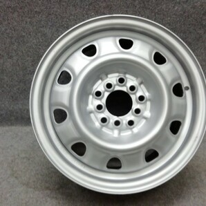 マルチピッチスチールホイール TOPY トピー工業 鉄チン 15×6JJ 5H PCD100/114.3 +45 ハブ径67φ 4本 [3249]の画像4