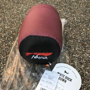 NANGA ナンガ アプローチ 350MDT Mサイズ 未使用保管品 寝袋 シュラフ プレミアムダウンx河田フェザー ホワイトダック d80/6bの画像1