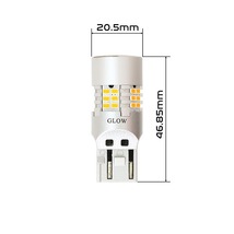 LEDウインカーバルブ T20 ホンダ ステップワゴン（マイナー後） RG1・2・3・4 H19.11～H21.9 ハイフラ_画像2