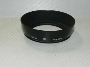 Nikon 35/2、35/2.8、43~86/3.5　F レンズフード(F 大文字、刻印タイプ)