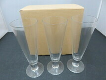  unused plain cocktail glass 6 piece set glass glass tableware 