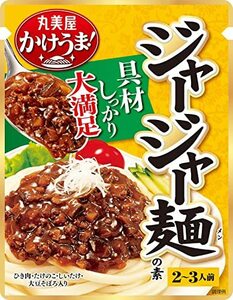 丸美屋 かけうま麺用ソース ジャージャー麺の素(2-3人前) 300g ×5個