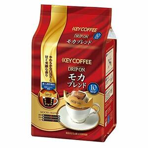 キーコーヒー ドリップオン モカブレンド 10杯分×3袋