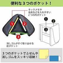 コクヨ ペンケース 筆箱 ペン立て ネオクリッツフラット ネイビー F-VBF160-1_画像4