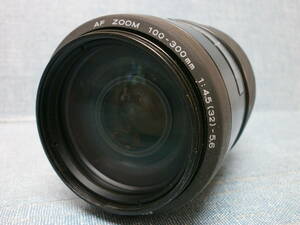 訳あり品 MINOLTA ミノルタ AF ZOOM 100-300/4.5-5.6 現状渡し