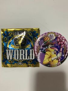 ワンピース　ペロス　缶バッジ　輩　WORLD