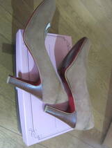 KariAng カリアング 24.5cm 天然皮革 本革レザー 日本製 パンプス シューズ 靴 レディース 管理Ｈ_画像4