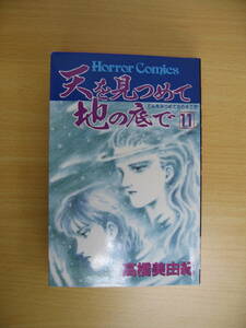 IC0040 Horror comics ホラーコミックス 天を見つめて地の底まで ⑪ 平成6年8月20日発行 髙橋 美由紀 秋田書店 天使のふりをした天使①　