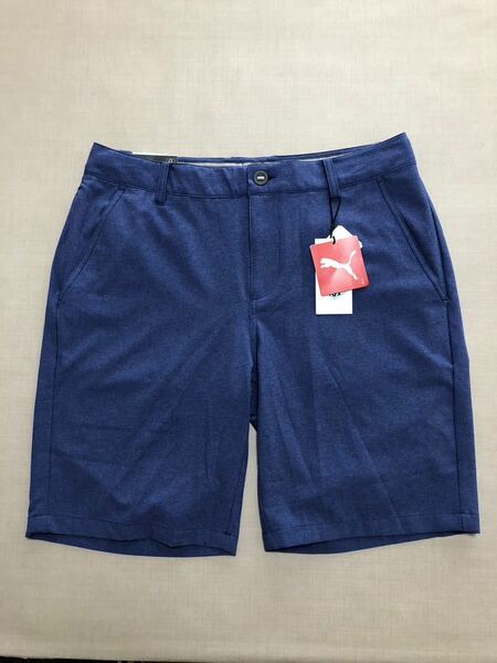 送料無料◆サンプル品◆プーマ ゴルフ 101 FIT heather short◆(L)◆535150-07◆PUMA GOLF ハーフパンツ