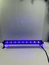 OPPSK LED-UVBAR ブラックライト 27W 9LED UV ブラックライトバー 16×16フィート UV ネオング 舞台ライトNo.724_画像3