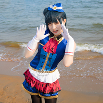 ★にゃんこ屋★ ラブライブ サンシャイン HAPPY PARTY TRAIN 津島善子 コスプレ衣装_画像1