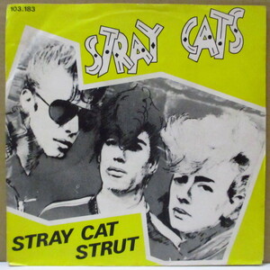 STRAY CATS-Stray Cat Strut (Dutch 限定クリアブルーヴァイナル 7)