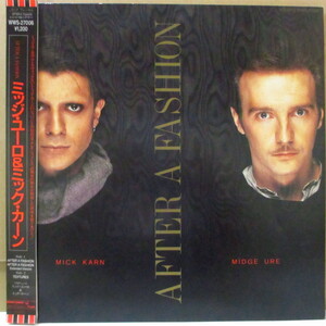 MIDGE URE & MICK KARN-After A Fashion +2 (Japan オリジナル 12+帯,