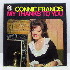 CONNIE FRANCIS-My Thanks To You (UK 60's WRC Re Stereo LP/CF