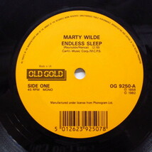 MARTY WILDE-Endless Sleep / Donna (UK 80's Re 7)_画像1