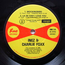 INEZ & CHARLIE FOXX-Mocking Bird +3 (UK '83 Sue EP)_画像3