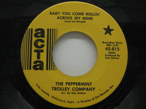 PEPPERMINT TROLLEY COMPANY-Baby You Come Rollin' Across My M