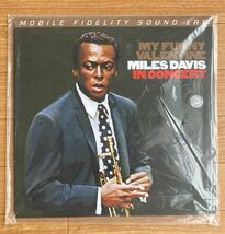 新品 超高音質版 レコード LP MILES DAVIS 『 My Funny Valentine』　Mobile Fidelity Sound Lab John Coltrane Bill Evans Art Blakey_画像1