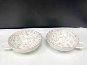 Noritake ノリタケ CUTIE ROSE キューティーローズ ボーンチャイナ コーヒー 紅茶 カップ 2客