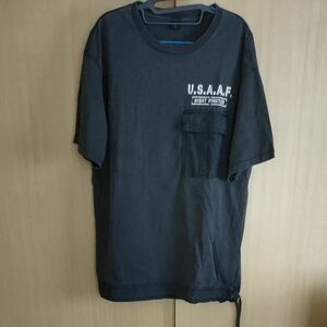 [まもなく販売終了！]AVIREX　半袖ロングTシャツ　サイズL