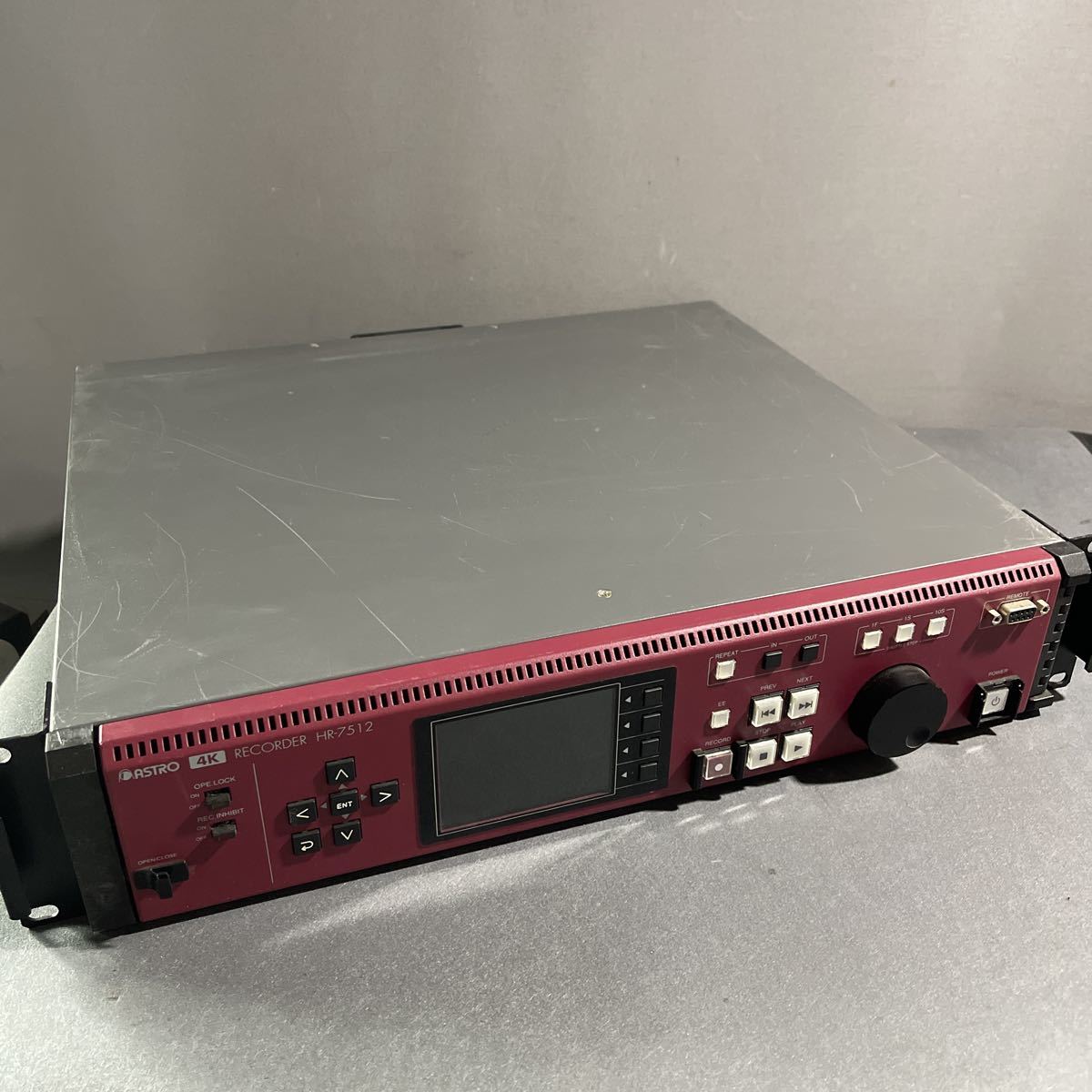 D902」ASTRODESIGN アストロデザイン HR-7512 -B SSDビデオレコーダー