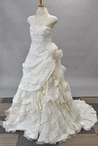 M.S. DEEP IVORY ブランド ウェディングドレス ドレス 貸衣装 ブライダル 結婚式 披露宴 衣装 舞台発表 コスプレ 刺繍