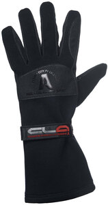 CLA перчатка для гонок Trial черный S