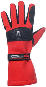 CLA racing glove Trial red S