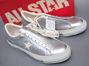 デッド!! US 7 1/2 / 26ｃｍ 希少カラー 日本製 converse ワンスター J METALLIC SLV シルバー 銀