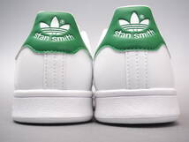 デッド!! US 8 / 26cm 新品!! 限定 20年製 adidas STAN SMITH スタンスミス 白x緑 レザー 合成皮革 PRIME GREEN_画像4