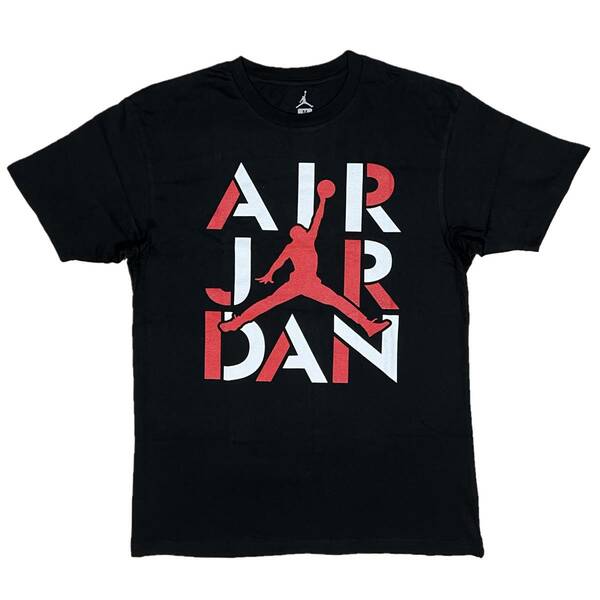 Nike Air Jordan ナイキ エア ジョーダン 5 Jumpman ジャンプマン Stencil ステンシル Tシャツ 659158-687 (ブラック) (L) [並行輸入品]