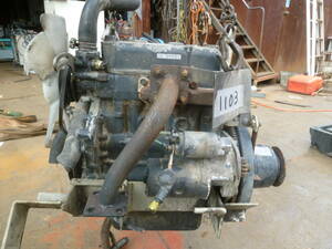  oil .N1103 Mitsubishi diesel engine L3A 3 cylinder 14 horse power used 12V operation excellent radiator lack of all-purpose engine agricultural machinery and equipment building machine combine 