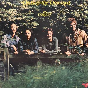 二枚組 Derek&the Dominos デレク・アンド・ドミノス イン・コンサートIN CONCERT 2LP Eクラプトン レコード 5点以上落札で送料無料K