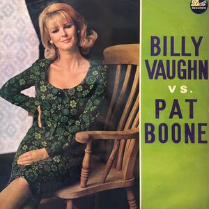 ビリー・ヴォーン対パット・ブーン Billy Vaughn vs. Pat Boone LP レコード 5点以上落札で送料無料K