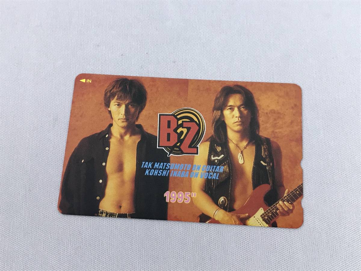 ヤフオク! -「b'z 稲葉」(テレホンカード) (プリペイドカード)の落札