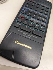 【FB-1-77】Panasonic パナソニック CDコンポ SC-CH55用リモコン RAK-SC305W　動確済