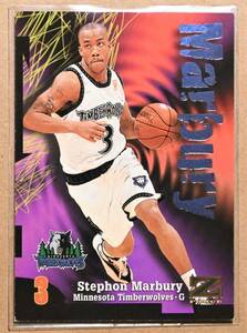 STEPHON MARBURY (ステフォンマーブリー) 1997 SKYBOX Z FORCE トレーディングカード 3 【NBA,ミネソタティンバーウルブズ,Timberwolves】