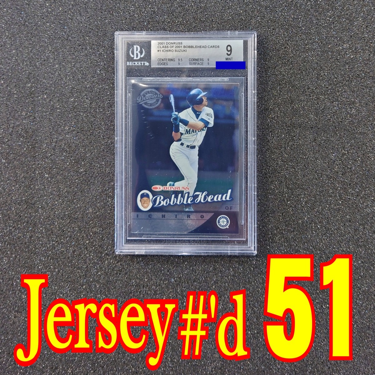 イチロー MLB 2001 Fleer Triple Crown RC #306 Rookie Card