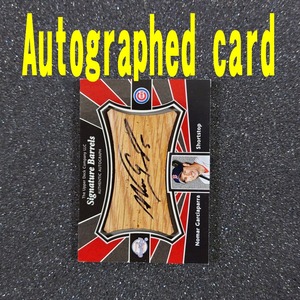 ◆【Autographed card】Nomar Garciaparra MLB 2004 UD Sweet Spot Signature Barrels card#SS-NG 　◇検索：ガルシアパーラ 直筆サイン