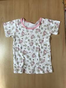 即決 サンリオ マイメロディ マイメロ 幼児用 女児用 Tシャツ 100サイズ 若干毛玉あり