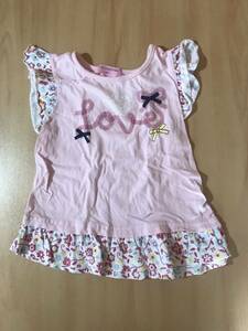 即決 キュートパラダイス 幼児用 女児用 Tシャツ 110サイズ