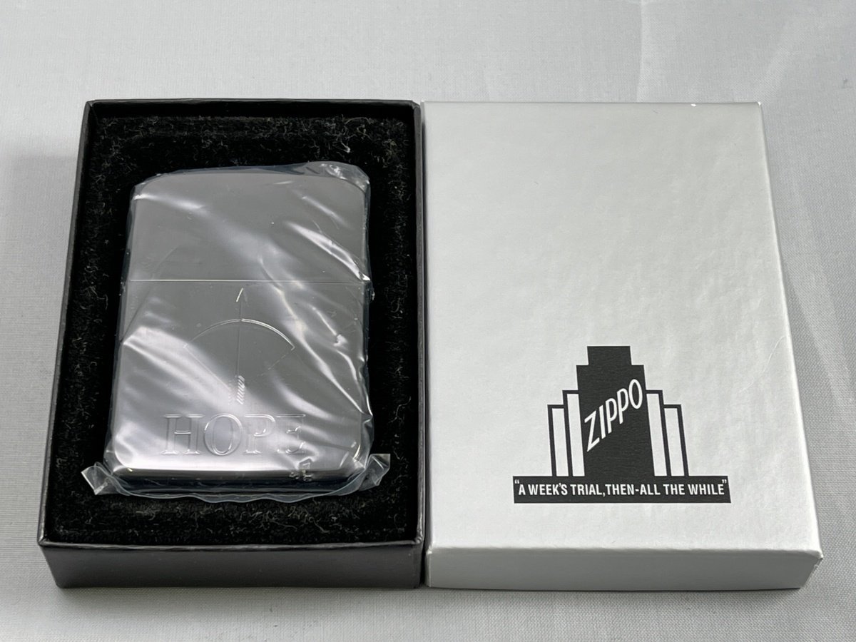 ZIPPO ジッポー オイルライター HOPE ホープ チタンカラー 1941