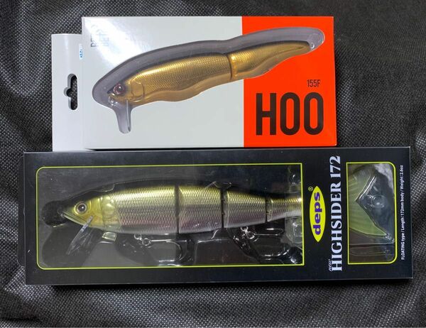 deps ハイサイダー172 hoo 155f フー　新品　2個セット　ビッグベイト　デプス　new HIGHSIDER172