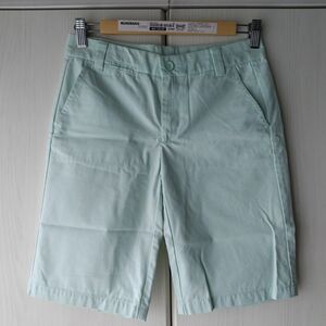 最終値下 KHAKIS by GAP ボーイフレンドロールアップ ハーフパンツ ショートパンツ サイズ00 ミントグリーン