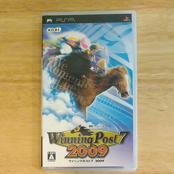 【PSPソフト】Winning Post7 2009 ケース・説明書付き