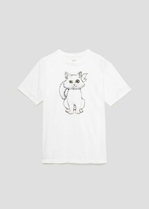 [ free shipping ]glanif*.... door ...drawn byhigchiyuuko2l T-shirt *L size / complete sale goods 