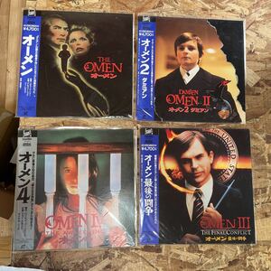 b482 LD レーザーディスク THE OMEN オーメン 1〜4 4作セット 帯付