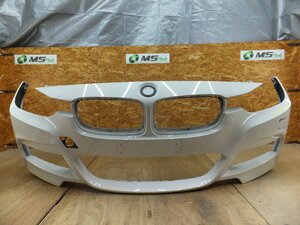 即決　BMW　3シリーズ　F30/F31　Mスポーツ　フロントバンパー　純正 / 5111 8067873 / 158577 11　パール